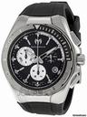 Technomarine Cruise Steel Black and White Dial Chronograph Mens Watch 110002