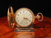 A. Lange & Sohne Glash��tte 1a Savonette Taschenuhr 18kt 750 Gold Von Ca. 1914