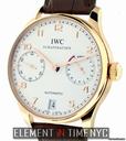 IWC Portuguese 7-Days Power Reserve 18k Rose Gold NIB