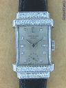 Patek Philippe A Very Rare Watch Vintage Gent's Platinum  Top Hat