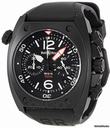 Bell & Ross Marine Black Dial Chronograph 44MM Mens Watch BR-02-94-CARBON