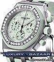 Audemars Piguet Royal Oak Offshore Ladies (SS-Diamonds / Silver / Rubber)