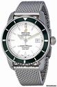 Breitling Superocean Heritage Silver Dial Steel Mens Watch A1732136-G717SS