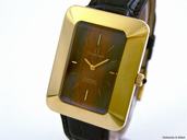 Omega Constellation Automatic, 18kt Yellow Gold, Wood Dial