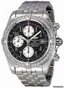 Breitling Chronomat Evolution Anthracite Dial Diamond Bezel Mens Watch A1335653-B722SS