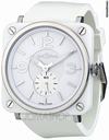 Bell & Ross Aviation White Dial Ceramic Unisex Watch BRS-WHT-CER-RUBB