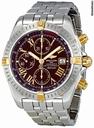 Breitling Chronomat Evolution Burgundy Dial Automatic Mens Watch B1335611-K521SS