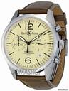 Bell & Ross Vintage Original Cream Dial Automatic Chronograph Mens Watch BR126-ORIG-CRM