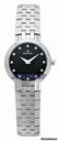 Movado Faceto Diamond Steel Ladies Watch 0605586