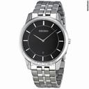Seiko Brown Dial Stainless Steel Mens Watch SKP381