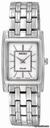 Seiko Stainless Steel White Dial Solar Power Ladies Watch SUP077