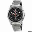 Seiko Titanium Chronograph Mens Watch SNAE47
