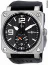 Bell & Ross Aviation GMT Carbon Fiber Dial Mens Watch BR0351-GMT