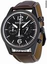 Bell & Ross Vintage Original Black Dial Chronograph Mens Watch BLRBRV126-BL-CB