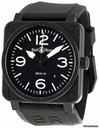 Bell & Ross Aviation Black Dial 42MM Automatic Mens Watch BR03-92-CB