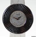 Piaget 18K W/G, Pave Diamond Dial, Quartz Watch P10018