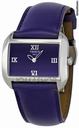 Tissot T-Wave Purple Dial and Leather Strap Ladies Watch T0233091640300