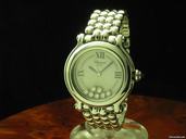 Chopard Happy Sport Edelstahl Damenuhr Brillant Besatz