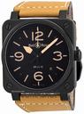 Bell & Ross Instrument Heritage Black Dial Automatic 42MM Mens Watch BR-03-92-HERITAGE