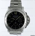 Panerai Luminor Chronograph Daylight SS/SS Black Dial K Series (2008) 44MM