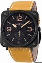 Bell & Ross Aviation Heritage Black Dial Ceramic Unisex Watch BRS-HERITAGE