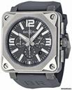 Bell & Ross Aviation Pro Titanium Chronograph Mens Watch BR0194-PRO-TI