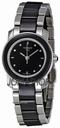 Tissot T-Trend Black Ceramic Diamond Ladies Watch T0642102205600