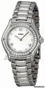 Ebel 1911 White Mother of Pearl Dial Stainless Steel Ladies Watch 9090214-19865P