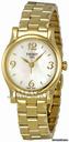 Tissot Stylis-T Mother of Pearl Dial Gold-tone Ladies Watch T0282103311700