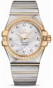 Omega Constellation Chronometer 35 mm Brushed Steel and Yellow Gold