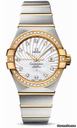 Omega Constellation Chronometer 31 mm Brushed Steel and Yellow Gold