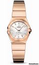 Omega Constellation Quartz 24 mm Polished Red Gold