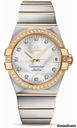 Omega Constellation Chronometer 38 mm Brushed Steel and Yellow Gold