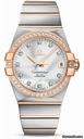 Omega Constellation Chronometer 38 mm Brushed Steel and Red Gold