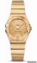 Omega Constellation Quartz 27 mm Brushed Yellow Gold