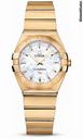 Omega Constellation Quartz 27 mm Brushed Yellow Gold