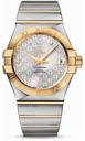Omega Constellation Chronometer 35 mm Brushed Steel and Yellow Gold
