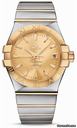 Omega Constellation Chronometer 35 mm Brushed Steel and Yellow Gold