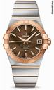 Omega Constellation Chronometer 38 mm Brushed Steel and Red Gold