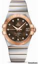 Omega Constellation Chronometer 38 mm Brushed Steel and Red Gold