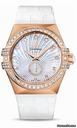 Omega Constellation Chronometer 35 mm Small Seconds Brushed Red Gold