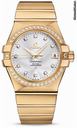 Omega Constellation Chronometer 35 mm Brushed Yellow Gold