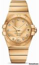 Omega Constellation Chronometer 38 mm Brushed Yellow Gold