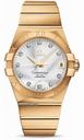 Omega Constellation Chronometer 38 mm Brushed Yellow Gold