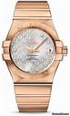 Omega Constellation Chronometer 35 mm Brushed Red Gold