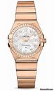 Omega Constellation Quartz 27 mm Brushed Red Gold