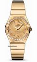 Omega Constellation Quartz 27 mm Polished Yellow Gold