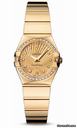 Omega Constellation Quartz 24 mm Polished Yellow Gold