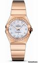 Omega Constellation Quartz 27 mm Polished Red Gold