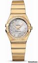 Omega Constellation Quartz 27 mm Brushed Yellow Gold